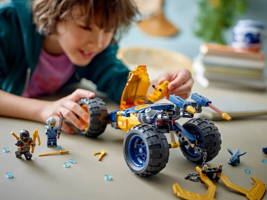 LEGO Ninjago Arin's Ninja Off-Road Buggy Car for Ages 7+ 267 Pieces