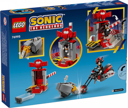 LEGO Sonic The Hedgehog Shadow The Hedgehog Бягство За 8+ Години 196 Бройки
