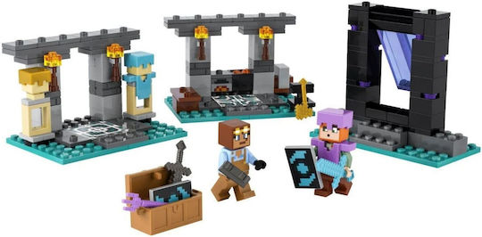 LEGO Minecraft Die Waffenkammer Für 7+ Jahre 203 Stück