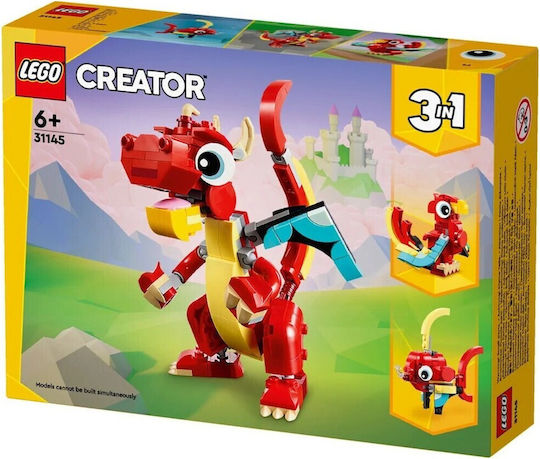LEGO Creator Red Dragon για 6+ Ετών 149τμχ
