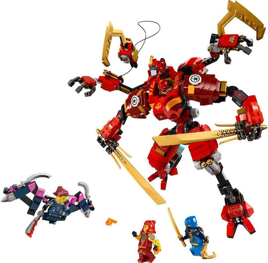 LEGO Ninjago Kai's Ninja Climber Mech for Ages 9+ 623 Pieces