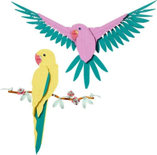LEGO Die Fauna Collection – Macaw Papageien für 18+ Jahre