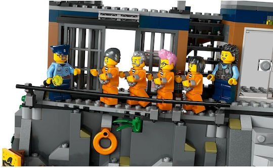 LEGO City Police Prison Island για 7+ Ετών 980τμχ
