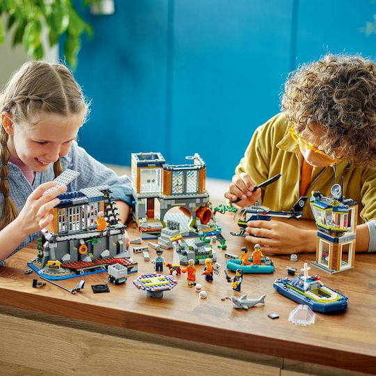 LEGO City Police Prison Island για 7+ Ετών 980τμχ