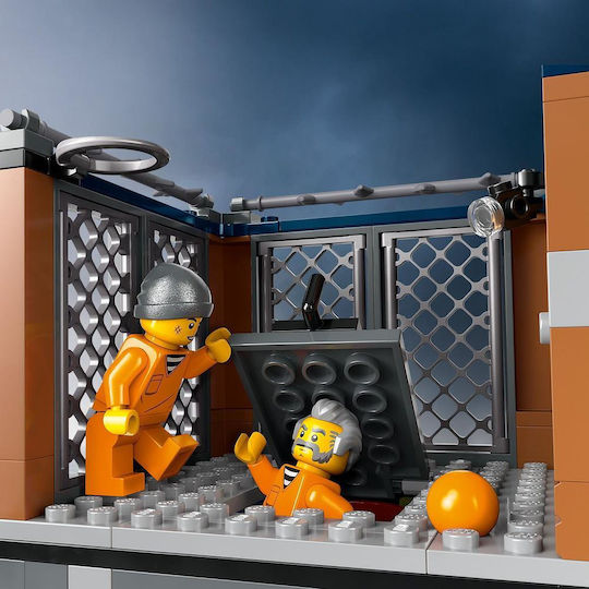 LEGO City Police Prison Island για 7+ Ετών 980τμχ