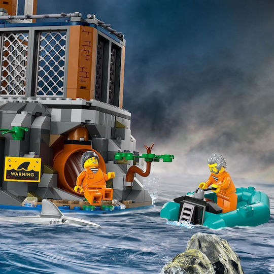 LEGO City Police Prison Island για 7+ Ετών 980τμχ
