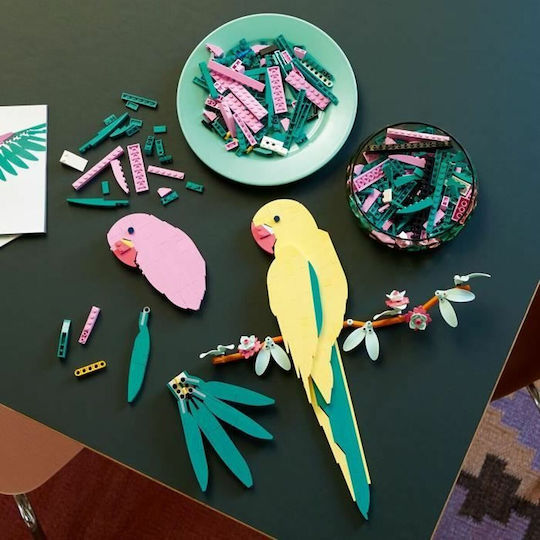 LEGO Die Fauna Collection – Macaw Papageien für 18+ Jahre