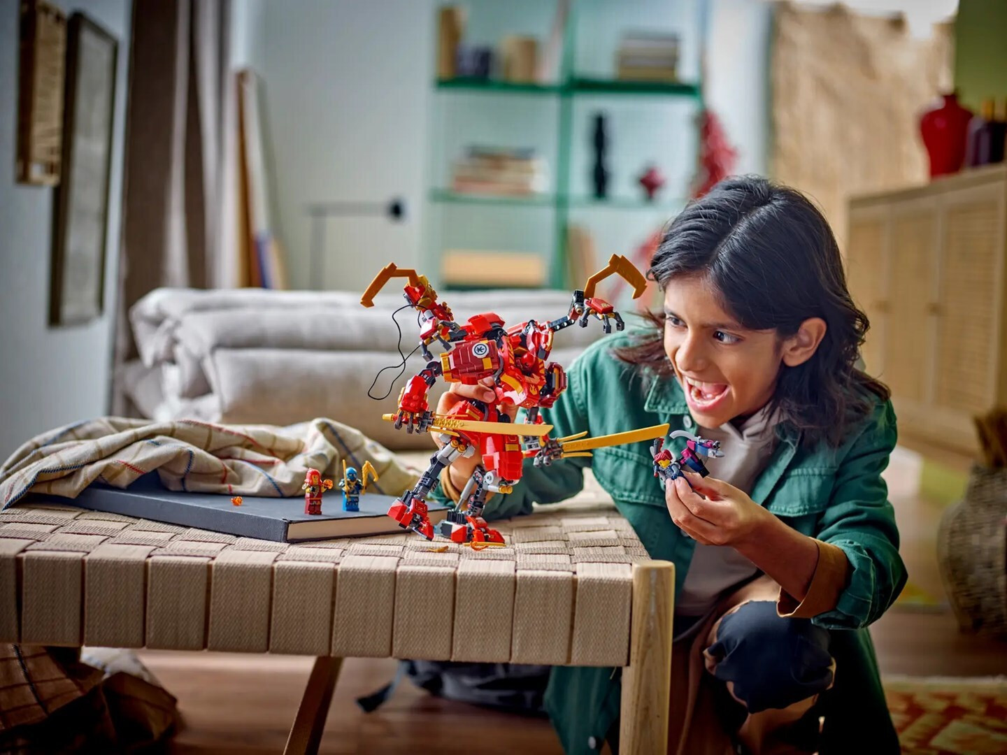 LEGO Ninjago Kai's Ninja Climber Mech pentru 9+ Ani 623 Bucăți