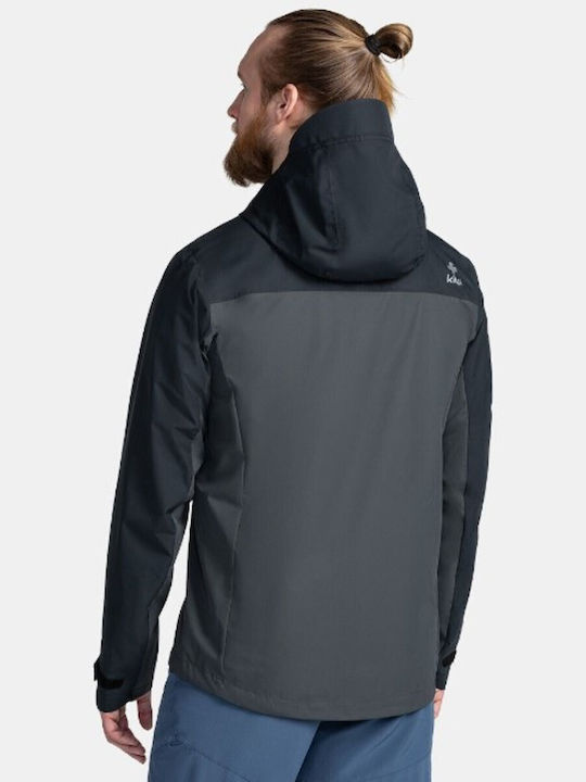 Kilpi Men's Jacket Waterproof and Windproof Black