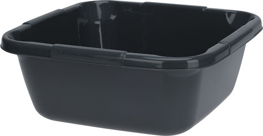 Excellent Houseware Lavoar Pătrat 29x29x12cm. Capacitate 6lt Negru