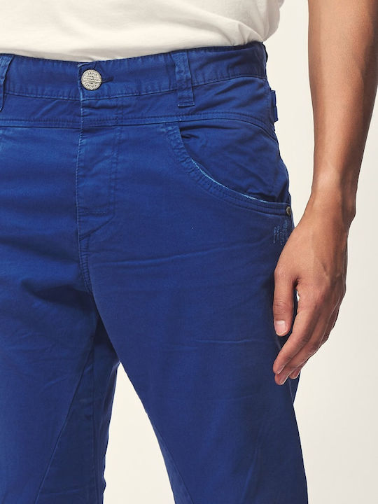 Edward Jeans Pantaloni pentru bărbați cu Croială Tapered Albastru