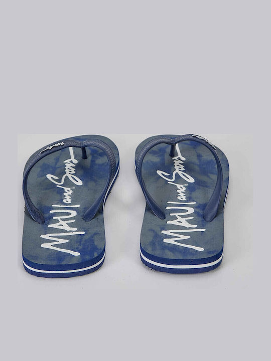 Men's Flip Flops Blue