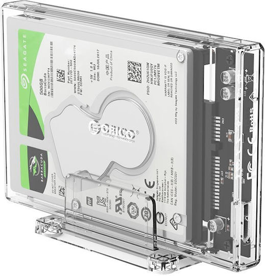 Orico Case for Hard Drive 2.5" SATA III with Connection USB 3.0 Transparent