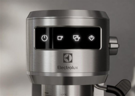 Electrolux Mașină de Espresso 1450W Presiune 15bar Argintie E6EC1-6ST