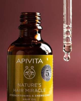 Apivita Nature’s Hair Miracle με Πρόπολη & 5 Αιθέρια Έλαια Νourishing Hair Oil 50ml