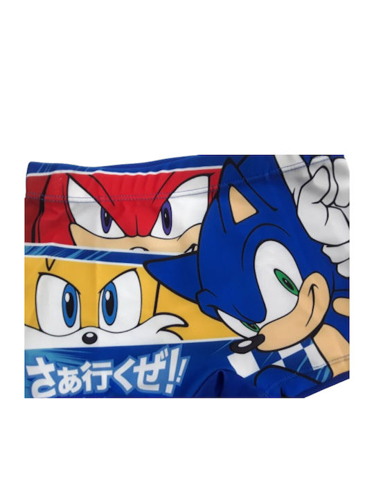 Sonic Kinder Badeanzug Badeshorts Blau