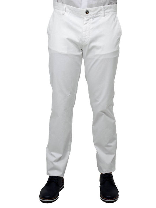 Massimo Veneziani Men's Trousers white