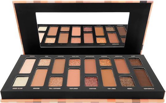 W7 Cosmetics Nudification Παλέτα με Σκιές Ματιών σε Στερεή Μορφή 12gr