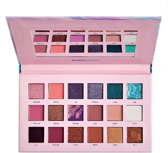 Magic Studio Sweet Pastel Palette mit Lidschatten in Gepresster Form 18gr