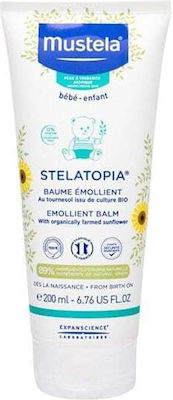 Mustela Stelatopia Emollient Balm Cream for Atopic Skin & Irritations 200ml