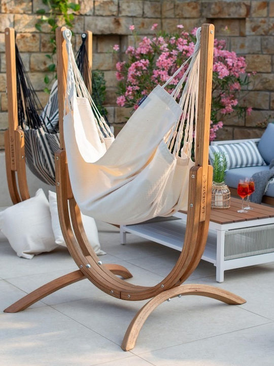 Showood Single Hammock Beige 125x180cm