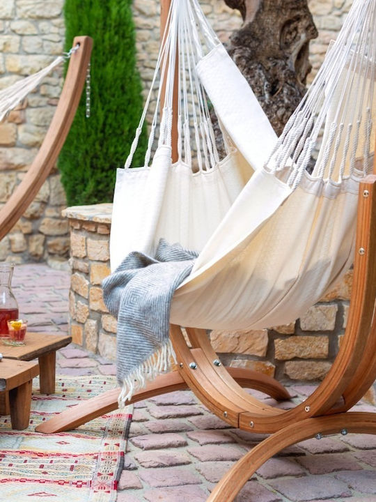 Showood Single Hammock Beige 125x180cm