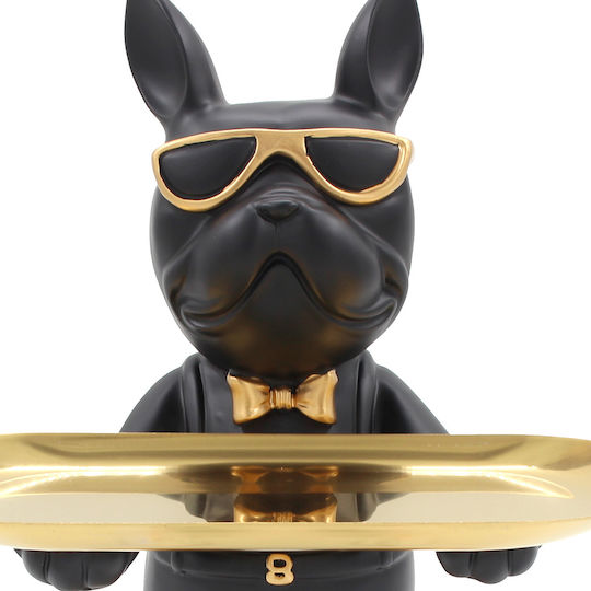 Keskor Dekorativ Hund aus Polyresin 23x15x28cm 1Stück Keskor Dekorativ Hund aus Polyresin 23x15x28cm 1Stück