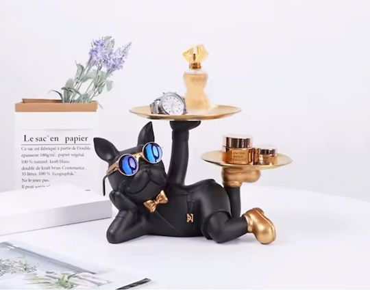 Keskor Decorative Dog Polyresin 30x19x18cm 1pcs