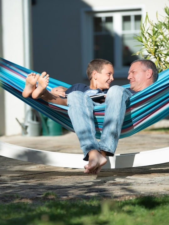 Showood Double Hammock Light Blue 350x160cm