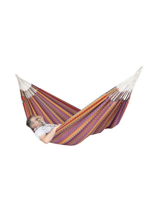 Showood Αιώρα Διπλή Υφασμάτινη Πολύχρωμη 350x160εκ.