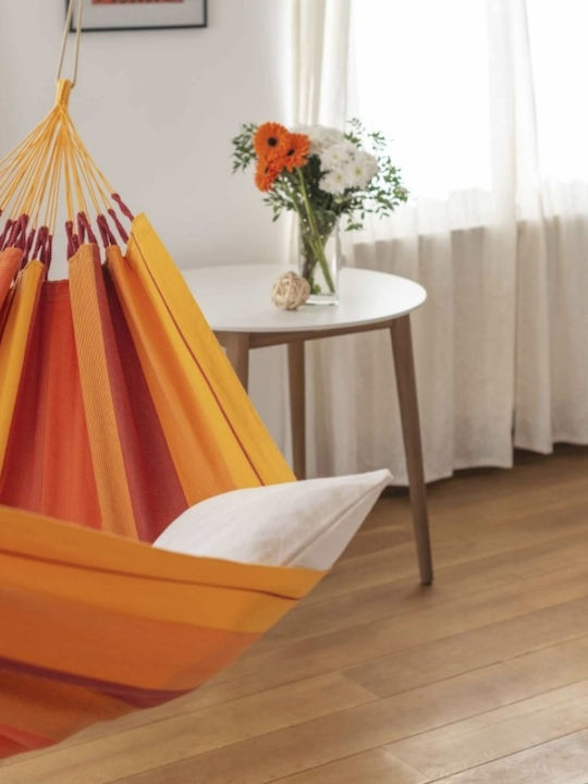Showood Αιώρα Υφασμάτινη Πορτοκαλί 300x140εκ.