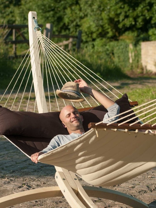 Showood King Size Hammock Brown 400x140cm