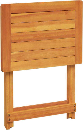 Помощна маса за Малки Външни Пространства Сгъваема MASSIF WOOD 50x36x60бр