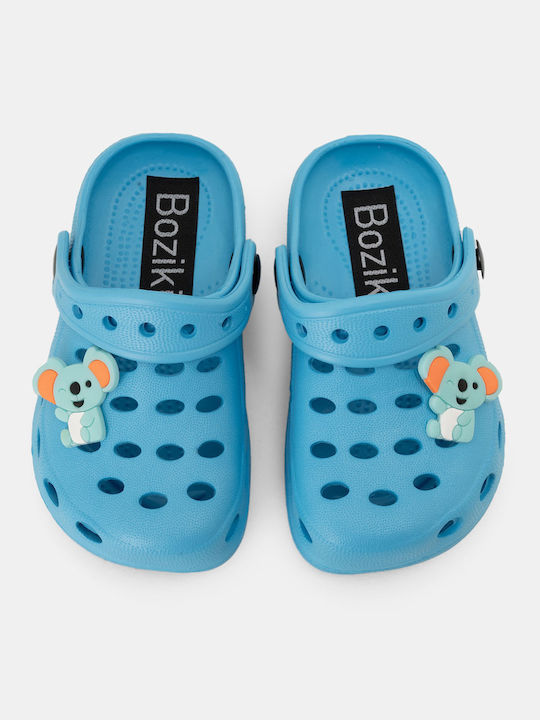 Bozikis Children's Beach Clogs Light Blue