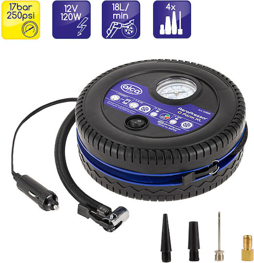 Alca Tire Pumpe mit Kabel 12V