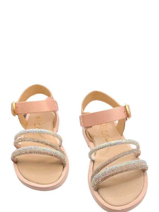 Ricco Mondo Kids' Sandals Anatomic Rose Gold