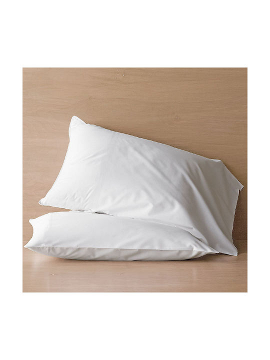 Isadore Lorraine Basic Kissenbezug-Set White 50x70cm.