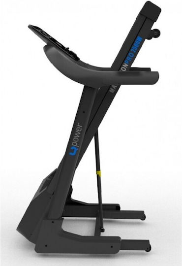Upower Marathon 2.5hp Ηλεκτρικός Αναδιπλούμενος Διάδρομος Γυμναστικής για Χρήστη έως 130kg