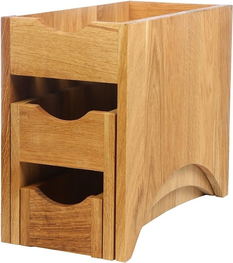 Ready Buffet Display Stand Wooden 39.5cm (3 Levels) 1pcs
