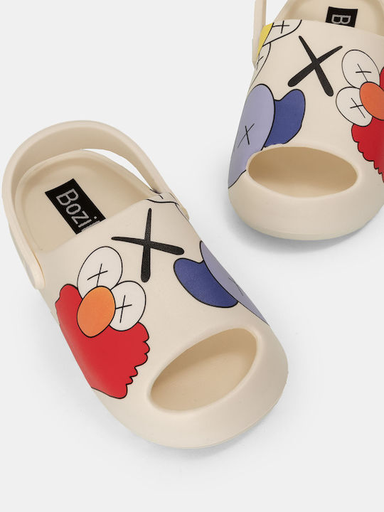 Kids' Slides Beige