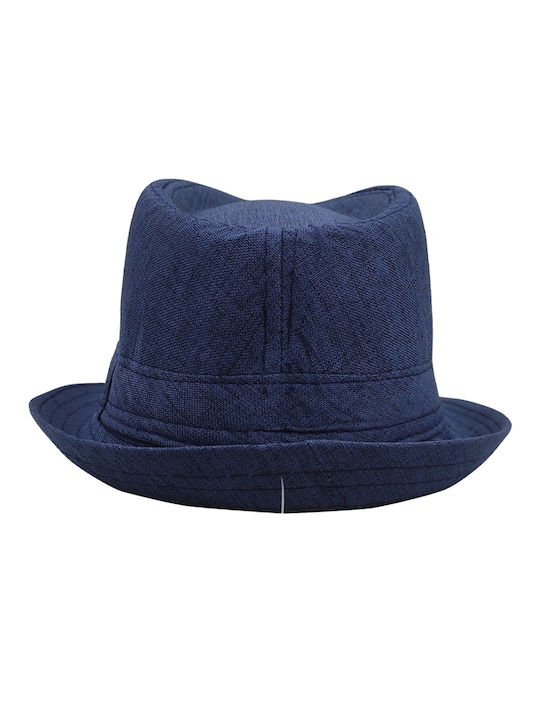 Brims and Trims Παιδικό Καπέλο Καβουράκι Υφασμάτινο Μπλε