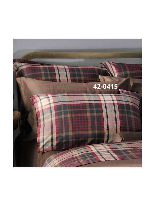 Down Town Home Σετ Μαξιλαροθήκες Oxford Stripe 52x75εκ.