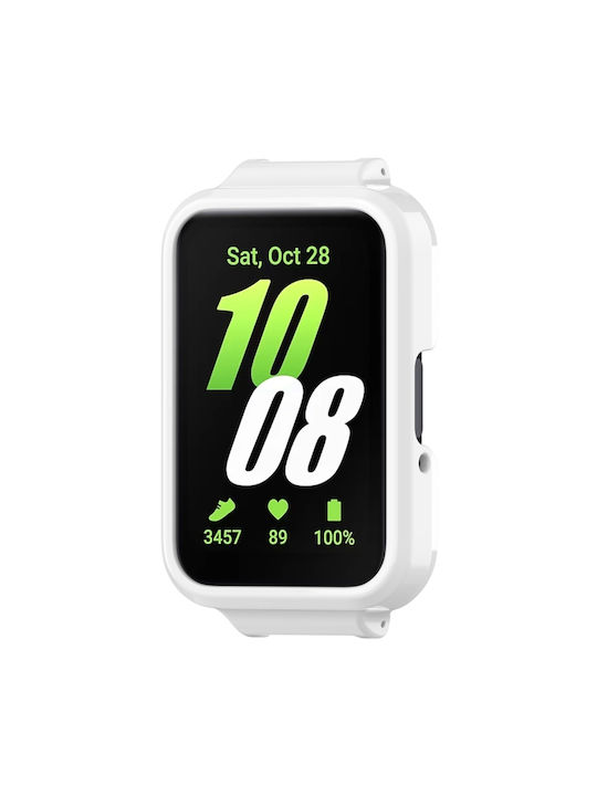 Κάλυψης Πλαστική Θήκη σε Λευκό χρώμα για το Samsung Galaxy Fit 3 Κάλυψης Πλαστική Θήκη σε Λευκό χρώμα για το Samsung Galaxy Fit 3
