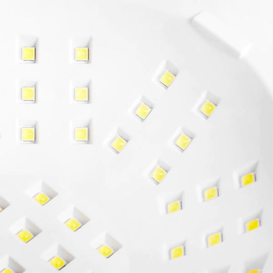 Activeshop Φουρνάκι Νυχιών UV / LED 220W Ασημί