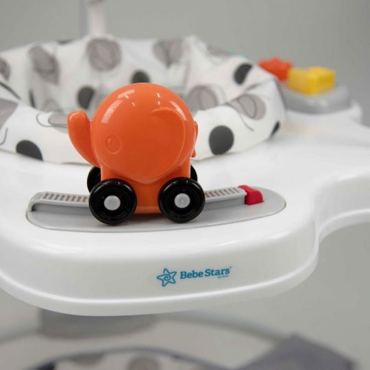 Bebe Stars Baby Jumper Sea Animals με Ήχους για 6+ Μηνών Steel Grey
