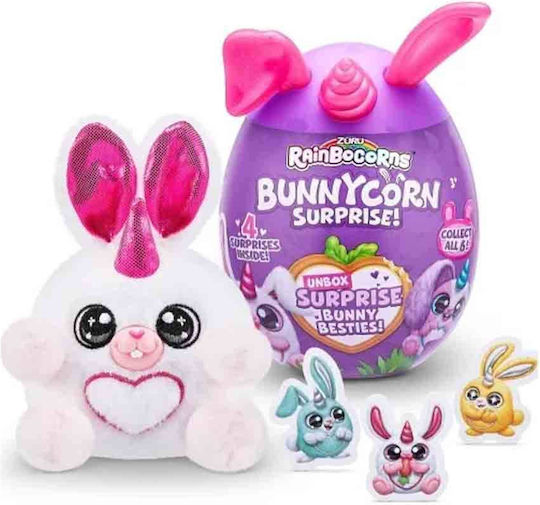 Zuru Λούτρινο Λαγουδάκι Rainbocorns - Bunnycorn (Διάφορα Σχέδια) 1τμχ