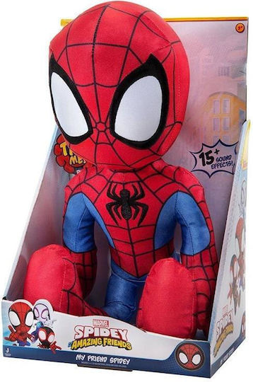 Jazwares Plush Spiderman Spiderman with Sound for 3+ Years 40 cm