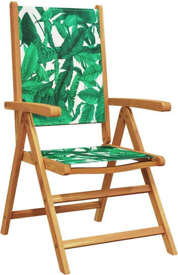 Scaun de exterior Lemn Masif 2buc 57x70x109cm