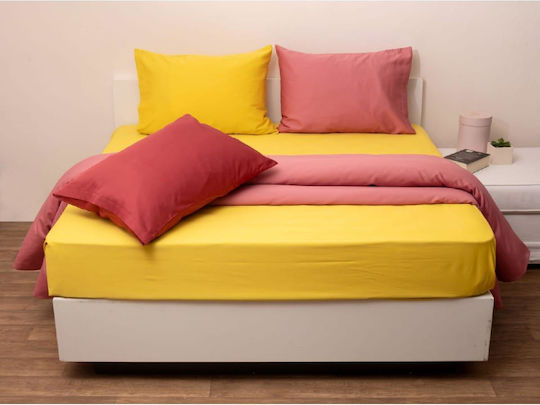 Anna Riska Fashion Сет Калъфки за Възглавници Оксфорд 4 Yellow 50x70см.