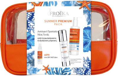 Froika Summer Premium Pack 50SPF Σετ με Αντηλιακή Κρέμα Προσώπου & Αντηλιακό Γαλάκτωμα Σώματος